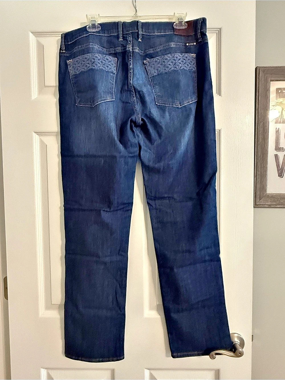 Lucky Brand Sweet'N Straight Leg Jeans Blue Waist 14/32
